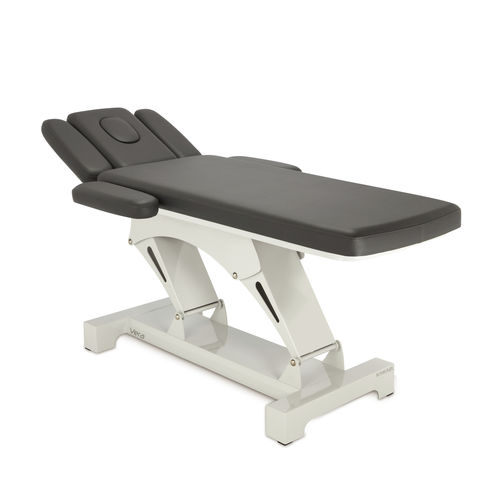 Electric massage table - Vera M6 - NAMROL - with headrest / with armrests / with adjustable height backrest