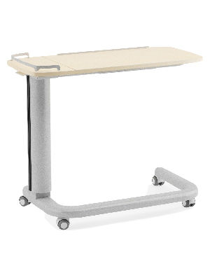 Overbed table on casters - GHTML6DF - AHF - ATELIERS DU HAUT FOREZ