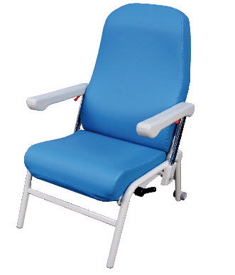Reclining patient chair - BEAUVOIR - AHF - ATELIERS DU HAUT FOREZ - manual