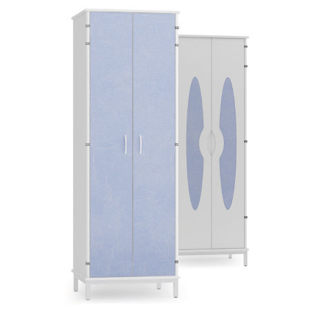 Storage cabinet - GHAC600 - AHF - ATELIERS DU HAUT FOREZ - patient room / 2 doors