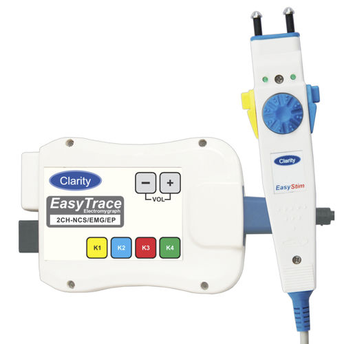 1-channel electromyograph - EasyTrace - Clarity Medical - 2-channel / craniofacial muscle activity / for physiotherapy