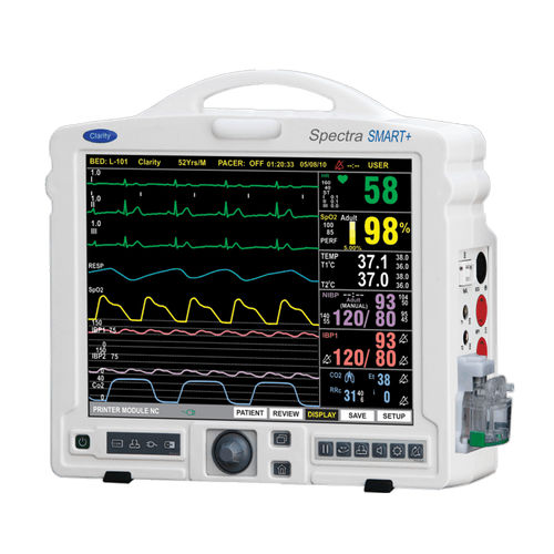Portable vital signs monitor - Spectra Smart+ - Clarity Medical - compact / TEMP / ECG
