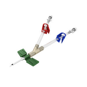 IV injection needle - Hy-flo - Bionic Medizintechnik - arteriovenous infusion (fistula) / puncture / butterfly