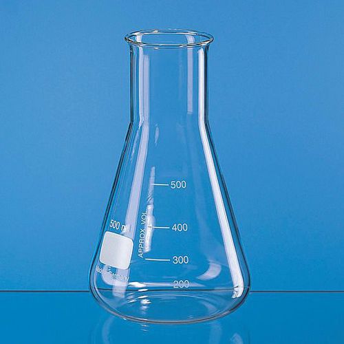 Laboratory flask 928 eries BRAND glass / Erlenmeyer