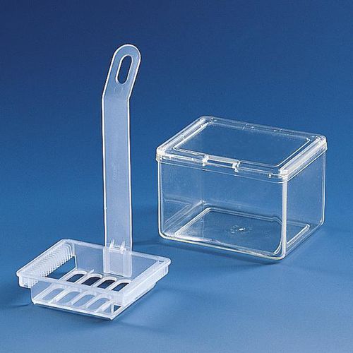 Polymethylpentene staining tank - 474300 - BRAND