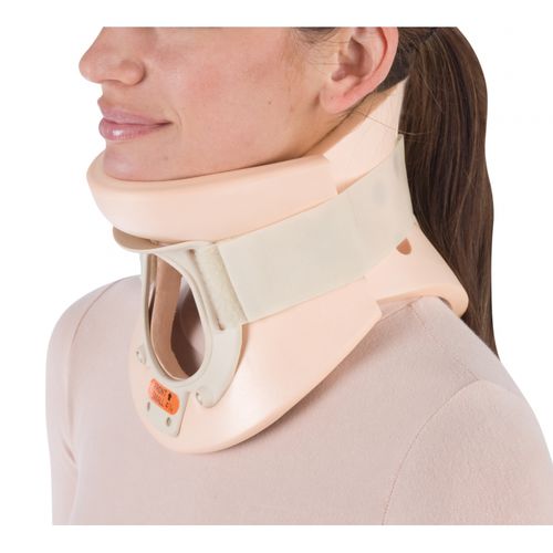Rigid cervical collar - 79-831 series - Trilliant Surgical - C4 / with tracheostomy opening / with chin rest