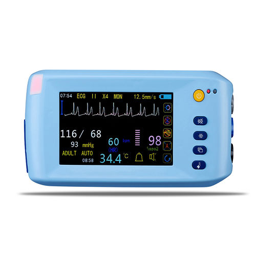 Portable patient monitor - JERRY-I - SHANXI JERRY MEDICAL - compact / ECG / TEMP