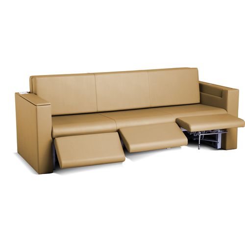 Waiting room sofa - Champi - JMS Healthcare Furniture - 3-seater