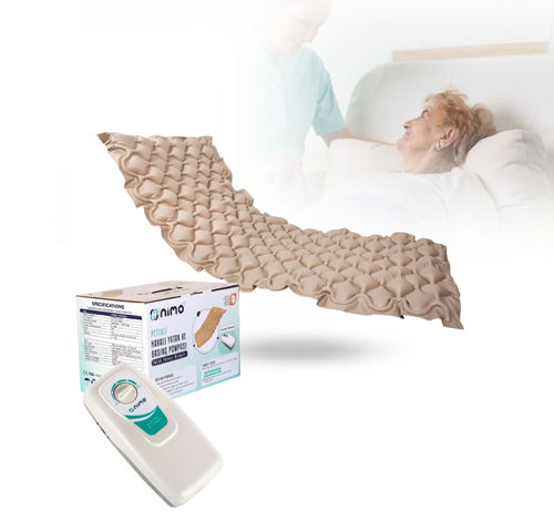 Hospital bed mattress - Hünkar Ecza ve Medikal - fabric / honeycomb / anti-decubitus