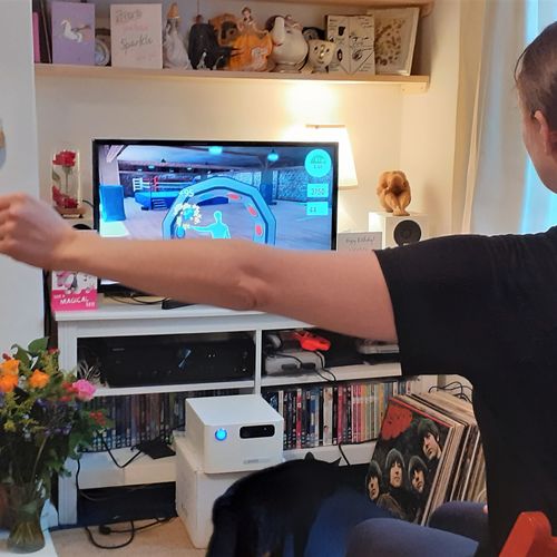 Limbs mobility rehabilitation system - RehabKit - Evolv - computer-assisted / pediatric / with serious games