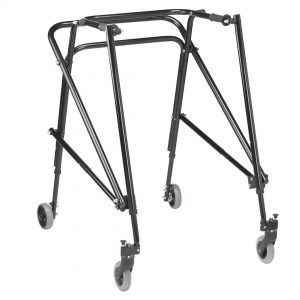 4-wheel rollator - NIMBO - Inspired - height-adjustable / folding