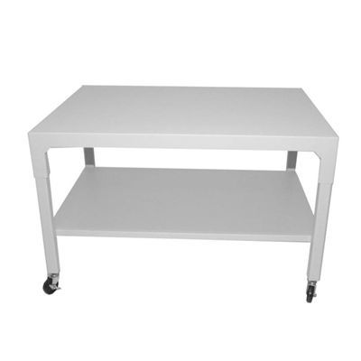 Laboratory table - BWM501 - Auxilab S.L. - rectangular / on casters / height-adjustable