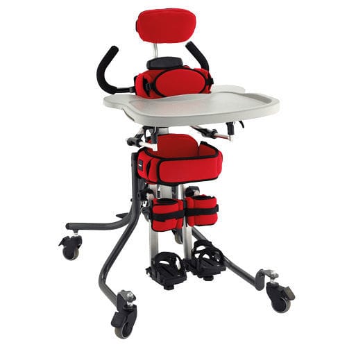 Manual stander - Squiggles+ - Leckey - pediatric / on casters