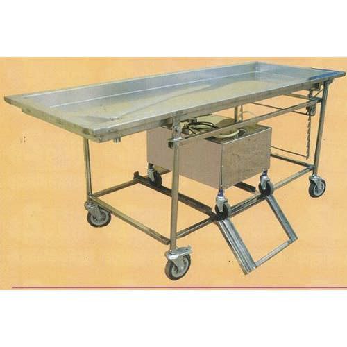 Embalming workstation on casters - Span Surgical