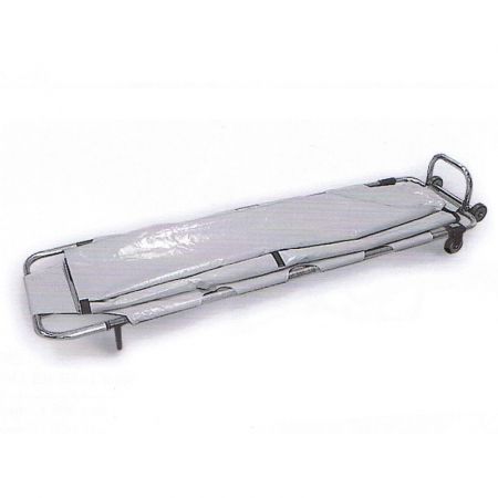 Transport stretcher - Elcya - folding / on casters