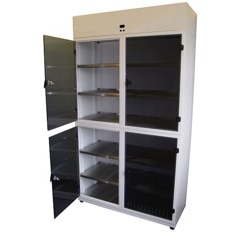 Hospital cabinet - Mortuary Solutions - with shelf / with door / ventilated