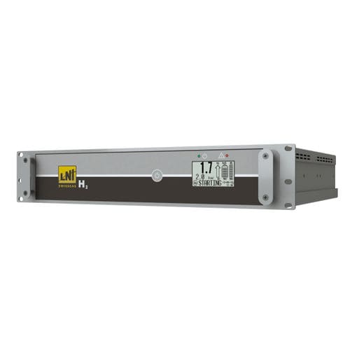 High-purity hydrogen generator - HG RACK 2U PRO  - lniswissgas - for gas chromatography / compact / PEM