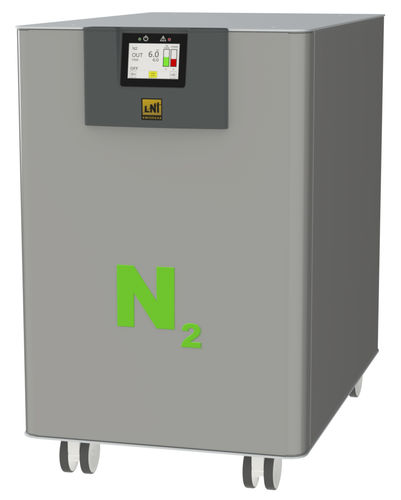 Ultra-high purity nitrogen generator - NG SIRIO - lniswissgas - for gas chromatography / stackable