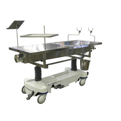 Work table - 600024-H - Mortech Manufacturing - dissection / rectangular / stainless steel