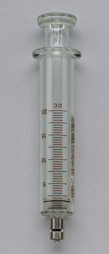 20 ml syringe - 331 series - Embalmers Supply Company - 10 ml / 30 ml / glass