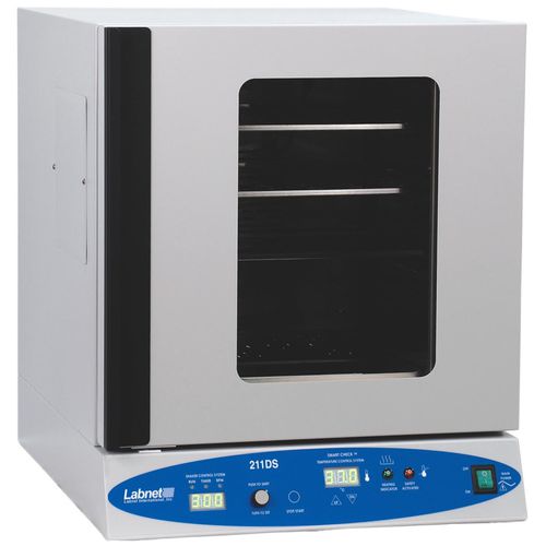 Compact laboratory incubator - 211DS - Labnet International - stackable / 1-door / shaking