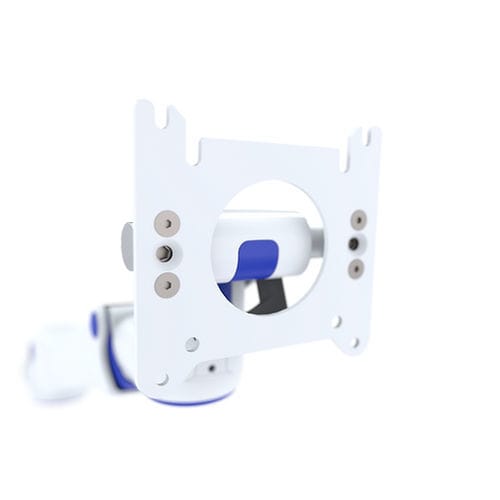 Height-adjustable support arm - Novos 2000 - Bytec Healthcare - for monitors / medical / wall-mounted