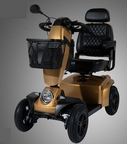 Electric mobility scooter - FR1 City - Luggie - 4-wheel / with basket