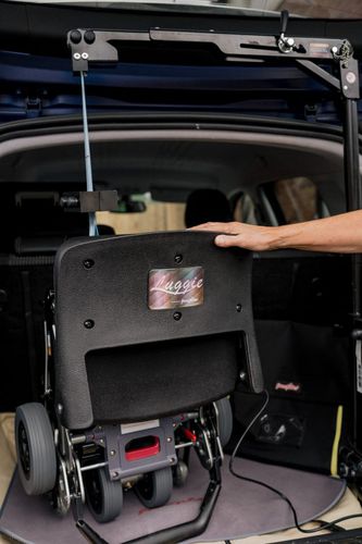 Car wheelchair hoist - Car Mini  - Luggie - vehicle-mounted