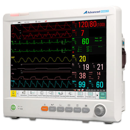 Compact multi-parameter monitor - PM-2000XL Pro - Advanced Instrumentations - ECG / RESP / SpO2