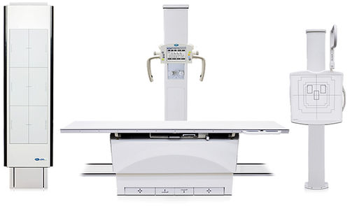 Digital X-ray system - iCRco  - iCRco - for multipurpose radiography / with floor-standing bucky