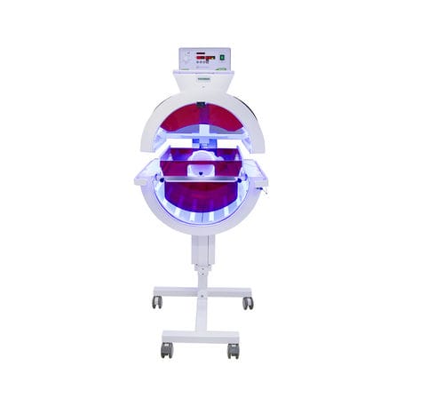 Infant phototherapy lamp - BC 250 000 - Okuman Medikal Sistemler Anonim Sirketi - cradle type / blue light