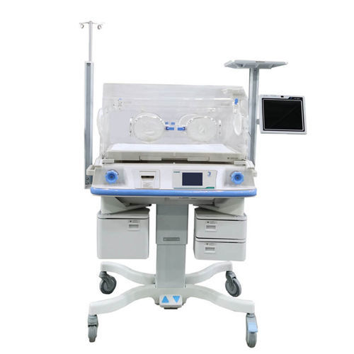 Transport infant incubator - OKM 862 - Okuman Medikal Sistemler Anonim Sirketi - on casters / height-adjustable / foot-operated