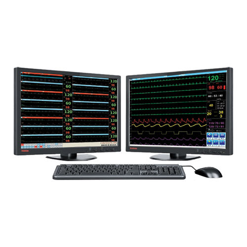 32-bed central monitoring station - OKM 8800 - Okuman Medikal Sistemler Anonim Sirketi