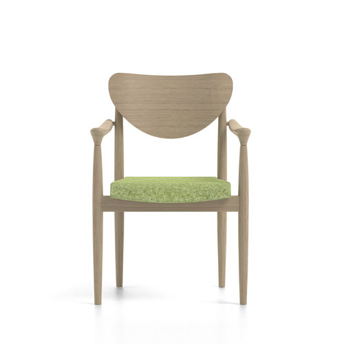 Waiting room chair - 48-13/3 - piaval - with armrests / stackable