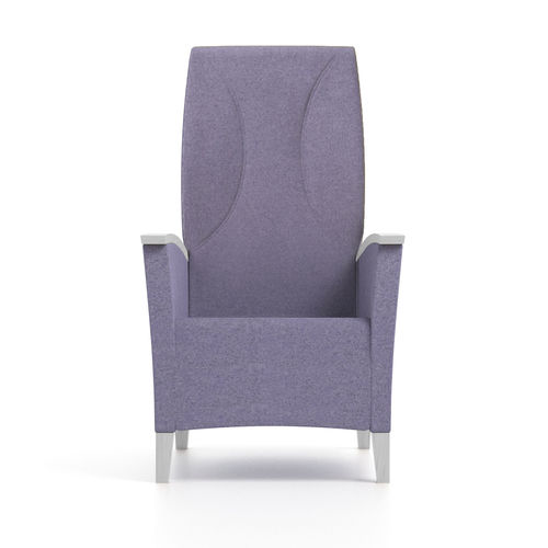 Waiting room chair - 79-63/3 - piaval - with armrests / with high backrest