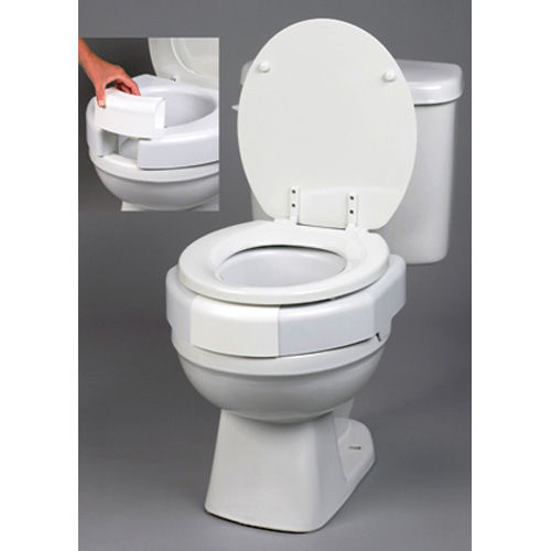 Raised toilet seat with lid - F725790002 - Maddak Inc., a part of SP - bariatric