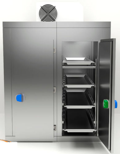 8-body refrigerated mortuary cabinet - PC82 - Hiplaas - front-loading / modular