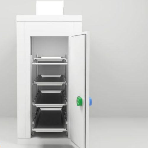 4-body refrigerated mortuary cabinet - PC41 - Hiplaas - front-loading / modular