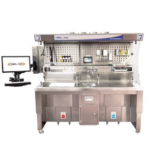 Macroscopy laboratory workstation - DFB900-M - Hiplaas - floor-standing