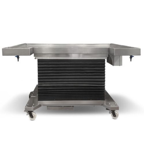 Necropsy table - NECROLIFT-K - Hiplaas - rectangular / for large animals / height-adjustable