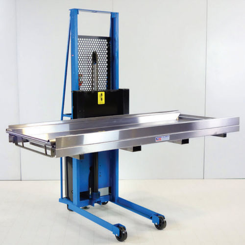 Handling mortuary trolley - SR1468W Series - Spire Integrated Solutions - storage / electric / with tray