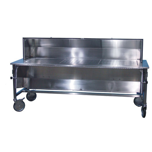 Dissection table - SR1211-6 - Spire Integrated Solutions - anatomy / rectangular / on casters