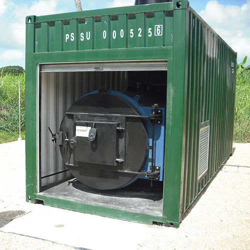 Medical waste incinerator - Containerized - Matthews Environmental Solutions - waste