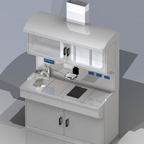 Laboratory table - VPT - AFOS - blood collection / ventilated