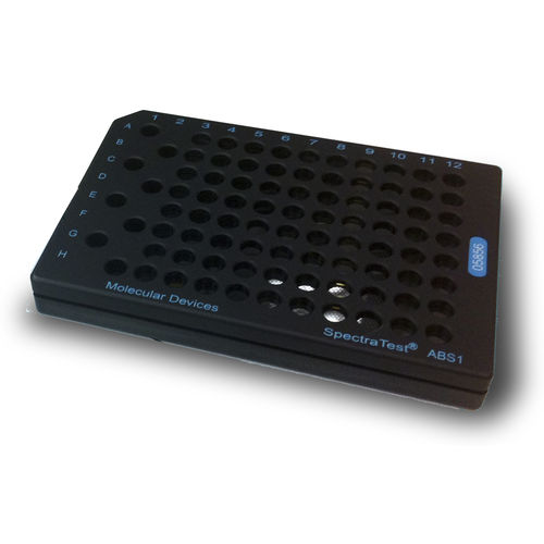 Absorbance microplate - SpectraTest® - Molecular Devices - fluorescence / luminescence / absorbance validation