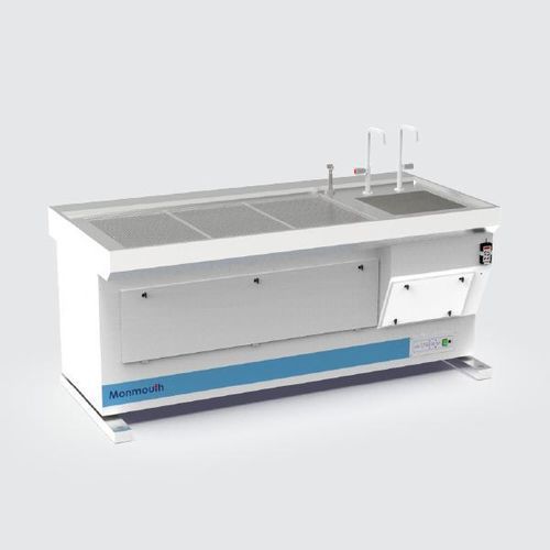 Histopathology laboratory bench - Circulaire® DFB - Monmouth Scientific - for forensics / with downdraft ventilation / with sink