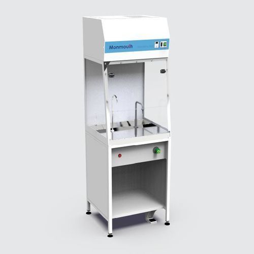 Formalin dispensing workstation - Circulaire® FDS - Monmouth Scientific - with sink / with shelves / compact
