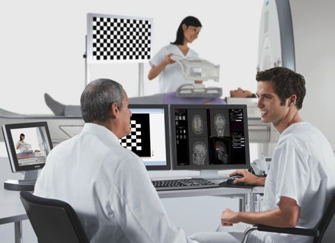 Medical imaging display - InroomViewingDevice - NordicNeuroLab - 4K / 40"