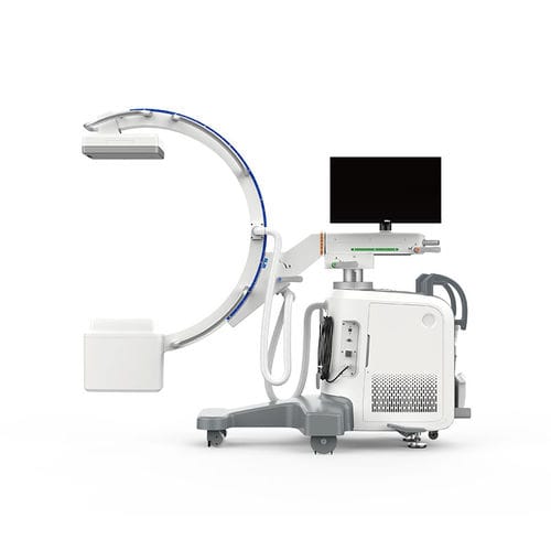 Mobile C-arm - BDR65 Vet - BMV - with flat panel detector / with integrated video monitor