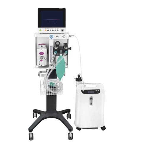 Animal research veterinary anesthesia machine - BAM-7 Vet - BMV - for small animals / for large animals / trolley-mounted